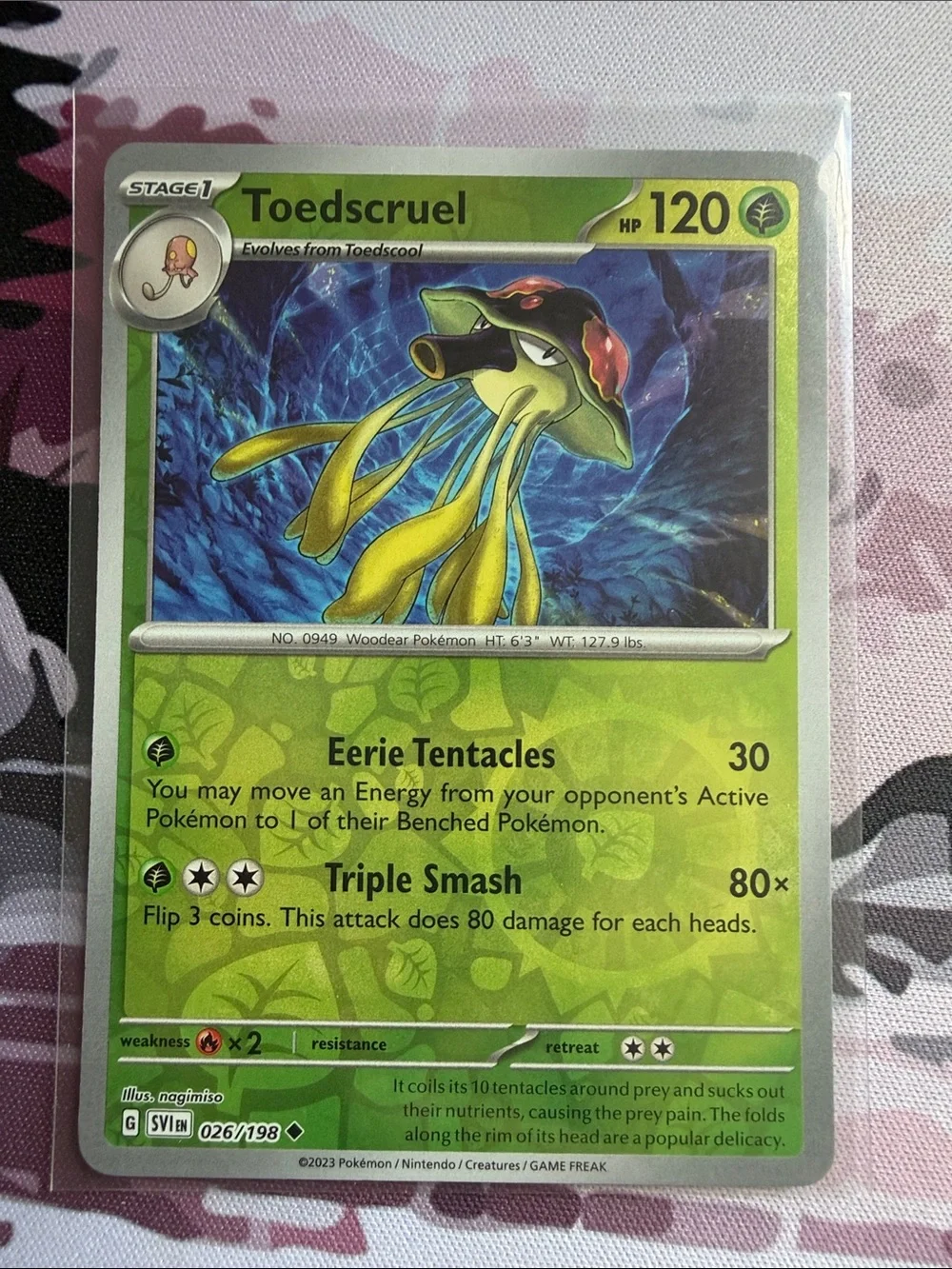 Toedscool & Toedscruel Pokémon Evolution Reverse Holo Lot 🍄 | 3 Cards ✨5/$25✨